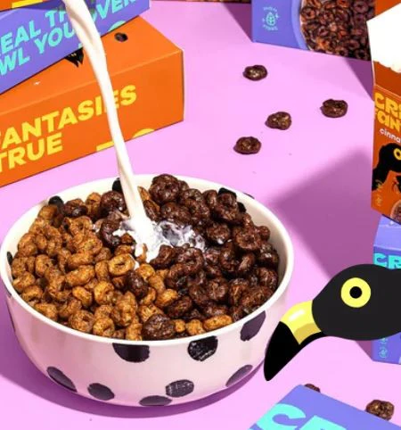 Crispy Fantasy Protein Cereal Chocolate - proteinowe płatki śniadaniowe bez glutenu 28% białka - Image 5