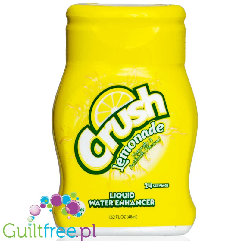 Crush Liquid Water Enhancer Lemonade - koncentrat  bez cukru i kcal do syfonu soda stream