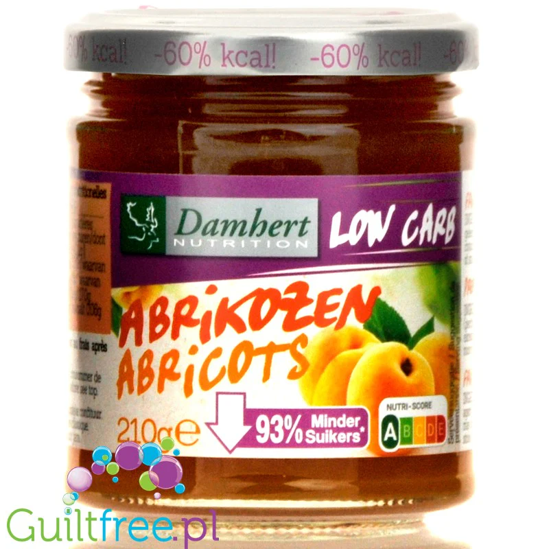 Damhert Low Carb morelowy dżem bez dodatku cukru