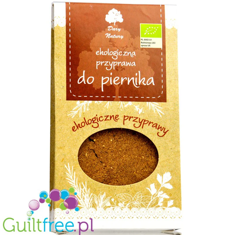 Dary Natury ekologiczna przyprawa do piernika bez cukru i glutenu