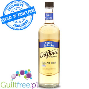DaVinci Dulce de Leche - syrop kajmakowy bez cukru 0 kalorii, naturalny aromat - Image 3