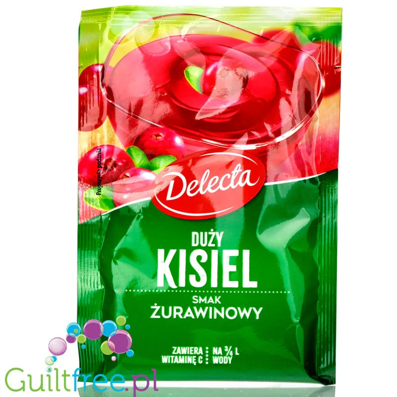 Delecta kisiel żurawinowy bez cukru z witaminą C - Image 3