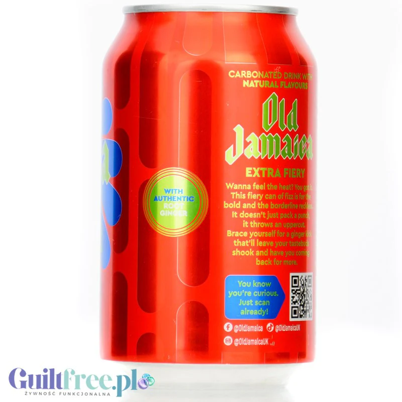D&G Old Jamaica Ginger Beer Extra Fiery (CHEAT MEAL) bezalkoholowe piwo imbirowe 0% pikantne - Image 2