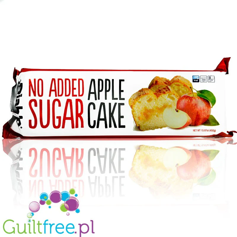 Diablo Cake, Apple 0,45KG - duże gotowe ciasto z jabłkami bez cukru