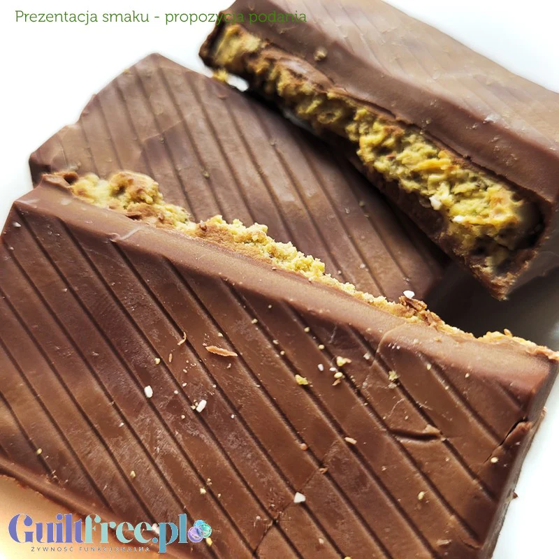 Diablo Dubai Chocolate 200g - czekolada dubajska bez dodatku cukru z pistacjami i knafeh - Image 7
