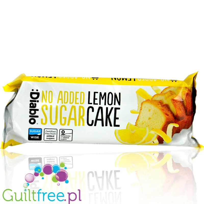 Diablo Lemon Cake - gotowe biszkoptowe ciasto cytrynowe bez cukru