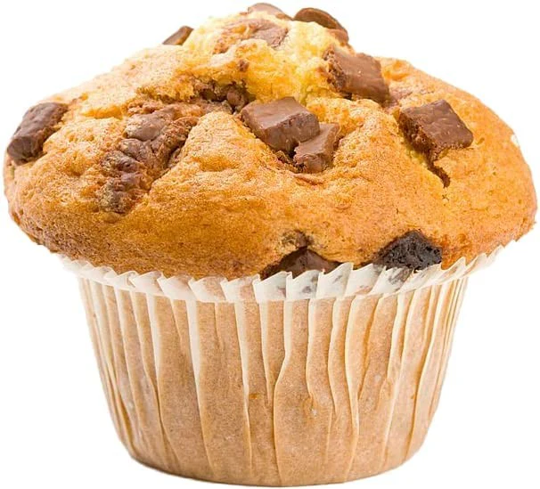 Diablo Sugar Free Chocolate Chip Muffins - 6 muffinek bez cukru z kawałkami czekolady - Image 4