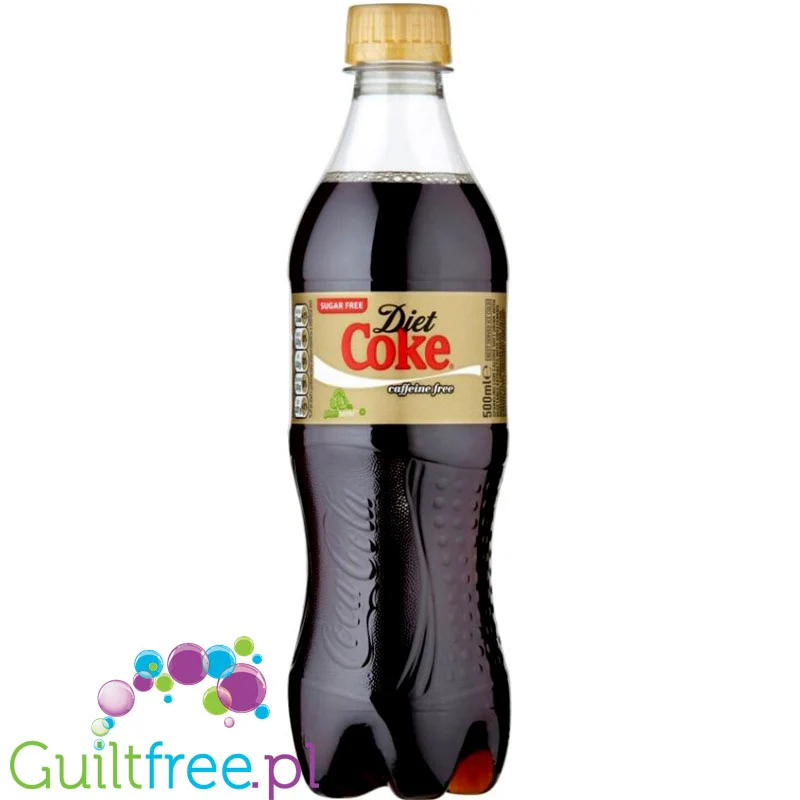 Diet Coke Caffeine Free - Coca Cola bez kofeiny w butelce 0,5L - Image 2