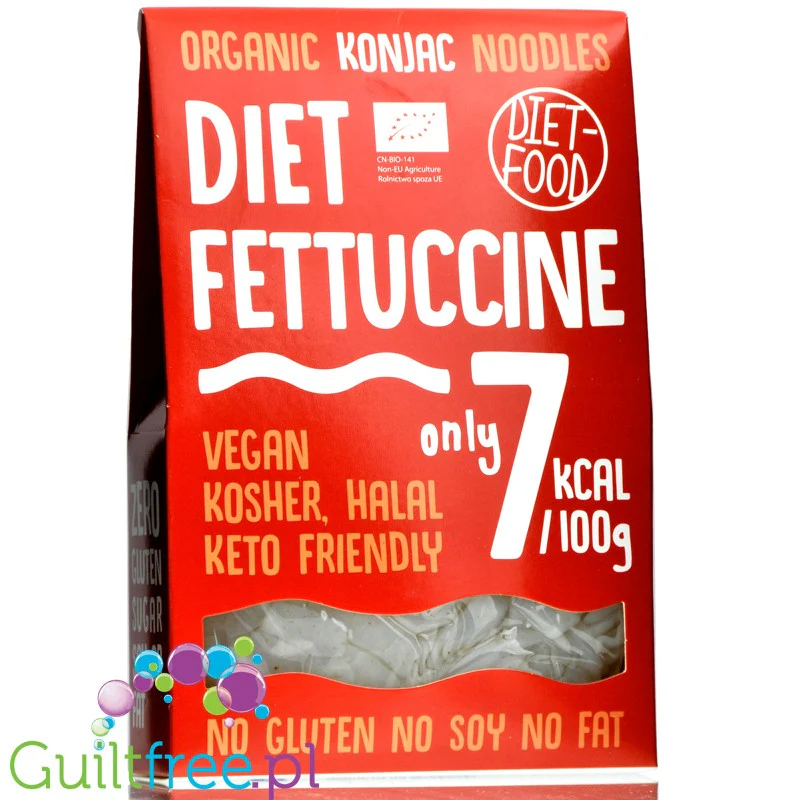 Diet Food Organic Makaron Shirataki Fettuccine 300g