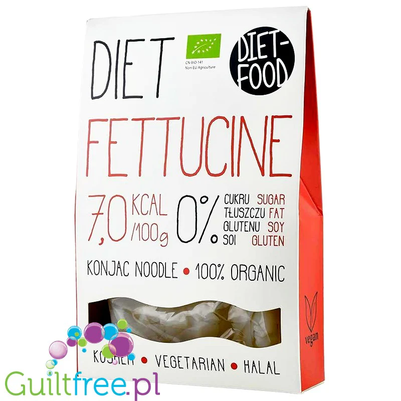 Diet Food Organic Makaron Shirataki Fettuccine 300g - Image 2