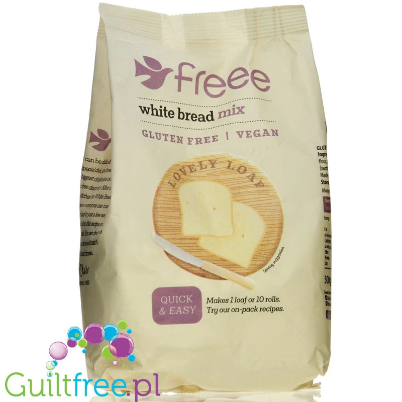 Doves Farm Gluten Free White Bread Mix - bezglutenowa mieszanka do wypieku białego chleba