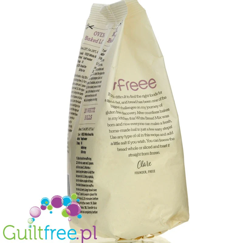 Doves Farm Gluten Free White Bread Mix - bezglutenowa mieszanka do wypieku białego chleba - Image 4