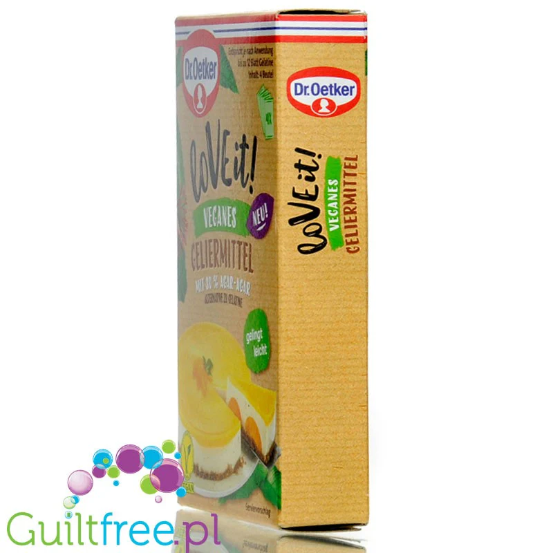 Dr Oetker LoVe it! Veganes Geliermittel - wegański zamiennik żelatyny z agarem i konjak - Image 3