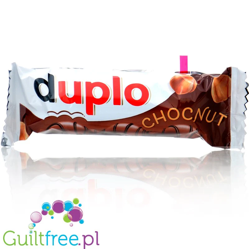 Duplo Chocnut, Ferrero (CHEAT MEAL) - wafelek w mlecznej czekoladzie z kremem orzechowym