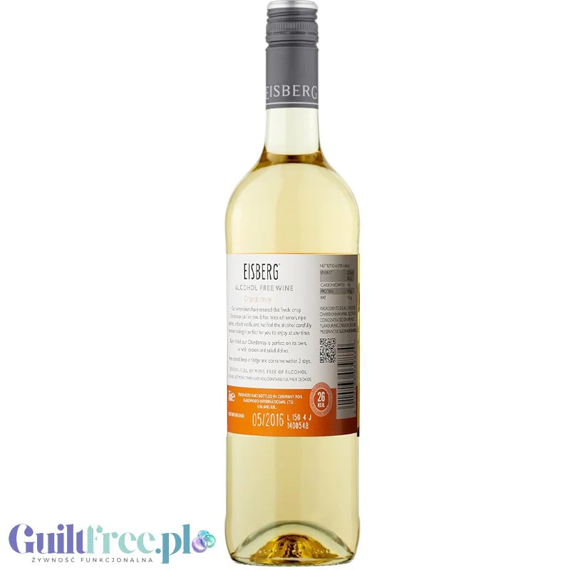 Eisberg Chardonnay bezalkoholowe białe wino półwytrawne 17kcal - Image 3