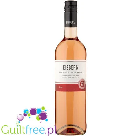 Eisberg Rosé bezalkoholowe różowe wino półwytrawne 27kcal