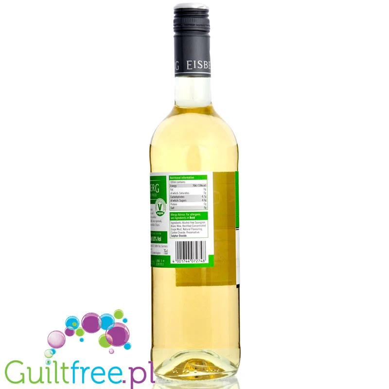 Eisberg Sauvignon Blanc - bezalkoholowe białe wino półwytrawne 18kcal - Image 4