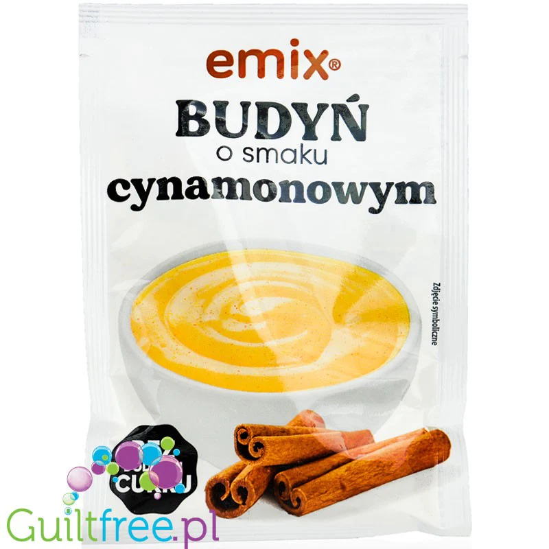 Emix Budyń Cynamon - budyń bez cukru o smaku cynamonowym