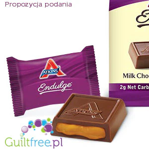 Atkins Endulge Squares, czekoladki z masą karmelową PUDEŁKO - Image 3