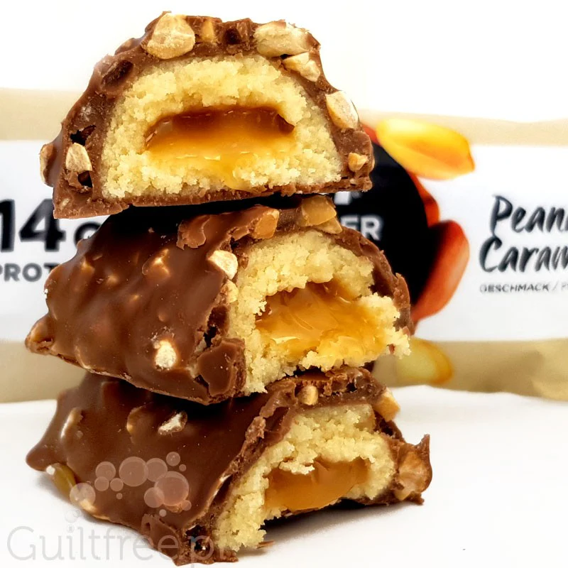 ESN Designer Bar Peanut Caramel - baton białkowy z karmelem i orzechami ziemnymi w mlecznej czekoladzie - Image 2