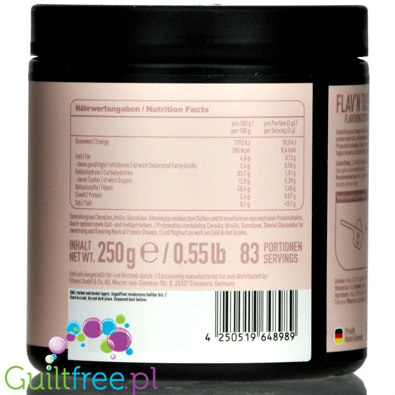 ESN Flav'N'Tasty Cinnamon Cereal 250g - słodzony aromat w proszku, Płatki Cynamonowe z kawałkami CInni Minis - Image 3