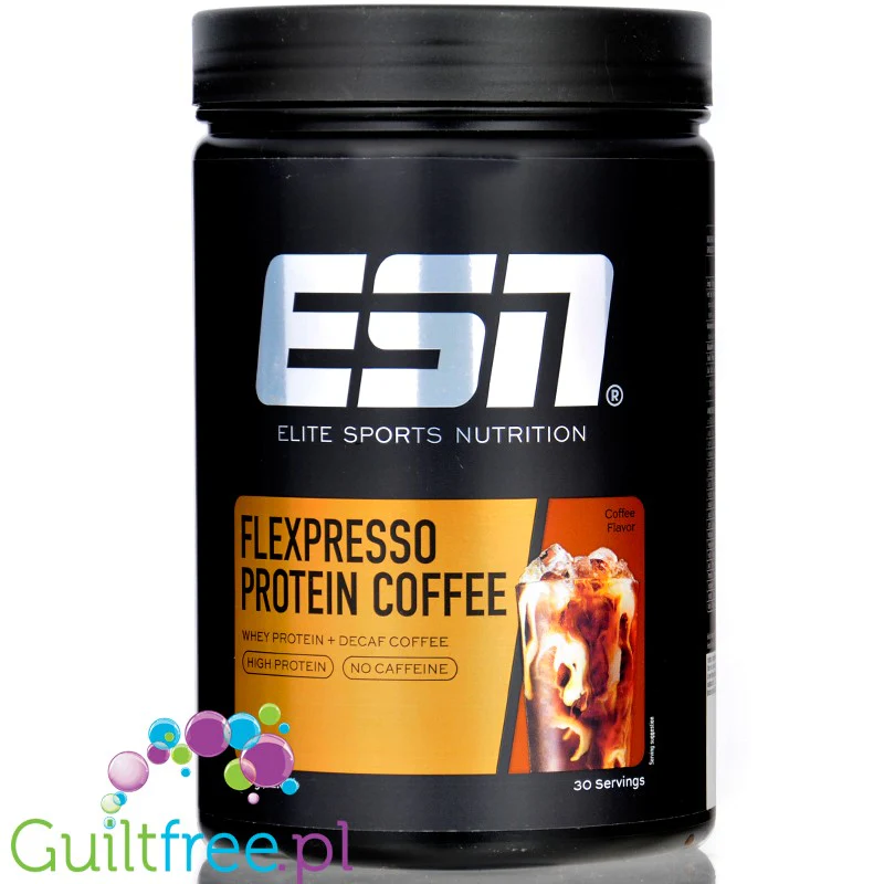 ESN Flexpresso Protein Coffee 0,9KG - bezkofeinowa kawa proteinowa 22g białka