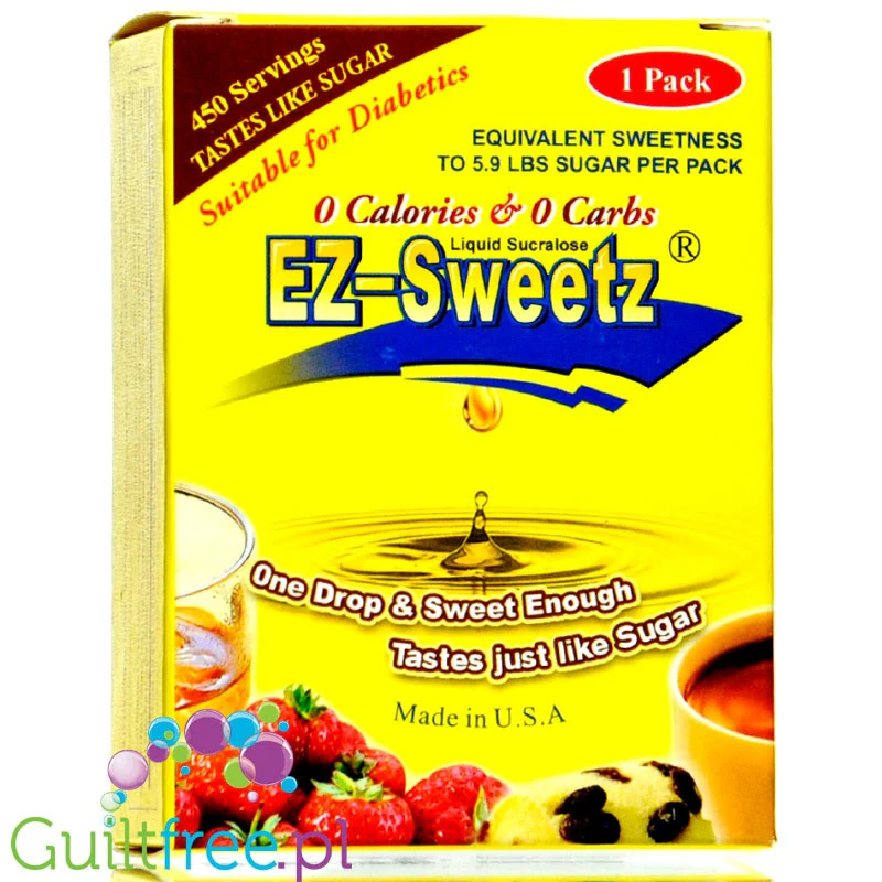 EZ-Sweetz sukraloza płynny słodzik, 400 porcji - Image 6