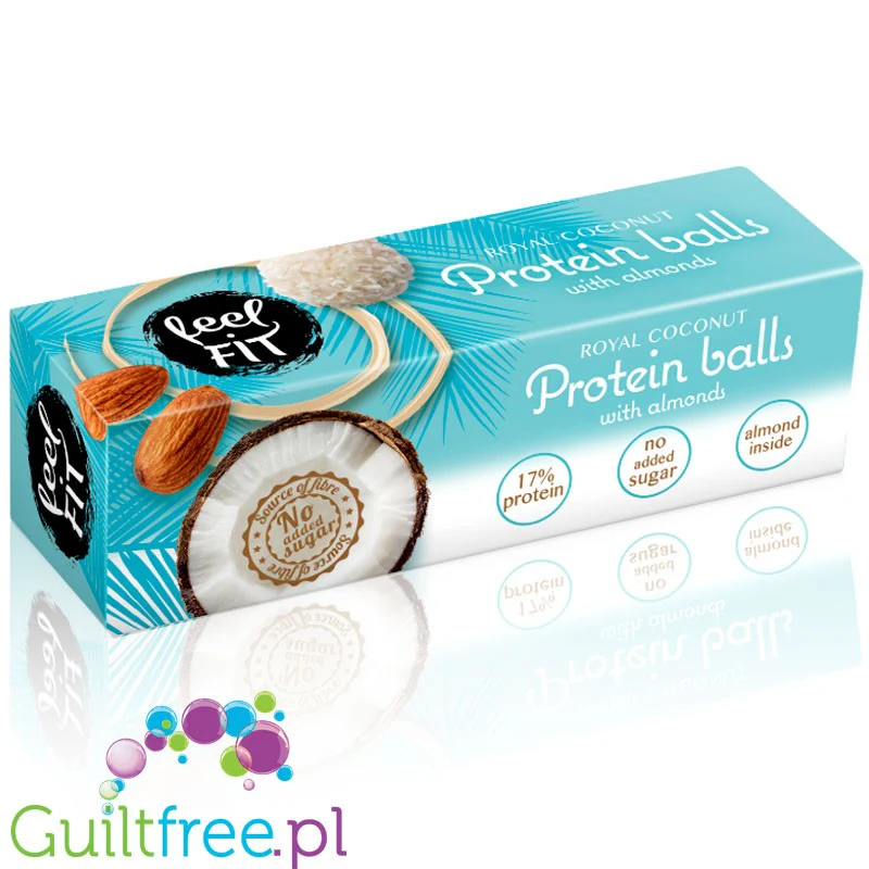 FeelFIT Coconut Protein kulki kokosowe z migdałem