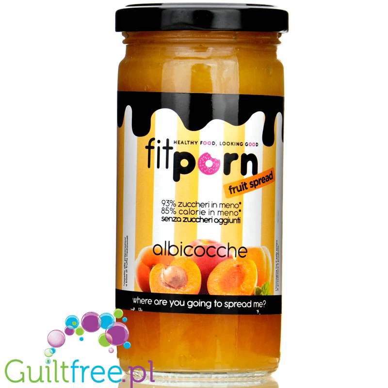 FitPrn Confettura Extra Zero Albicocche 37kcal - morelowa konfitura bez cukru
