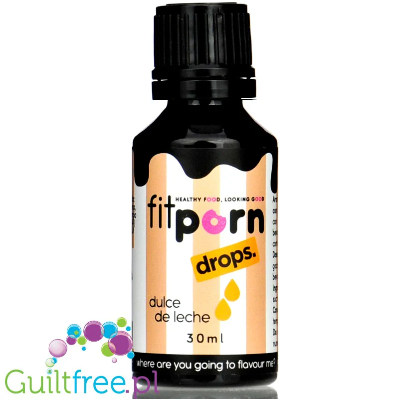 FitPrn Drip Zero Flavdrops Dulce de Leche - słodzone krople smakowe, Kajmak
