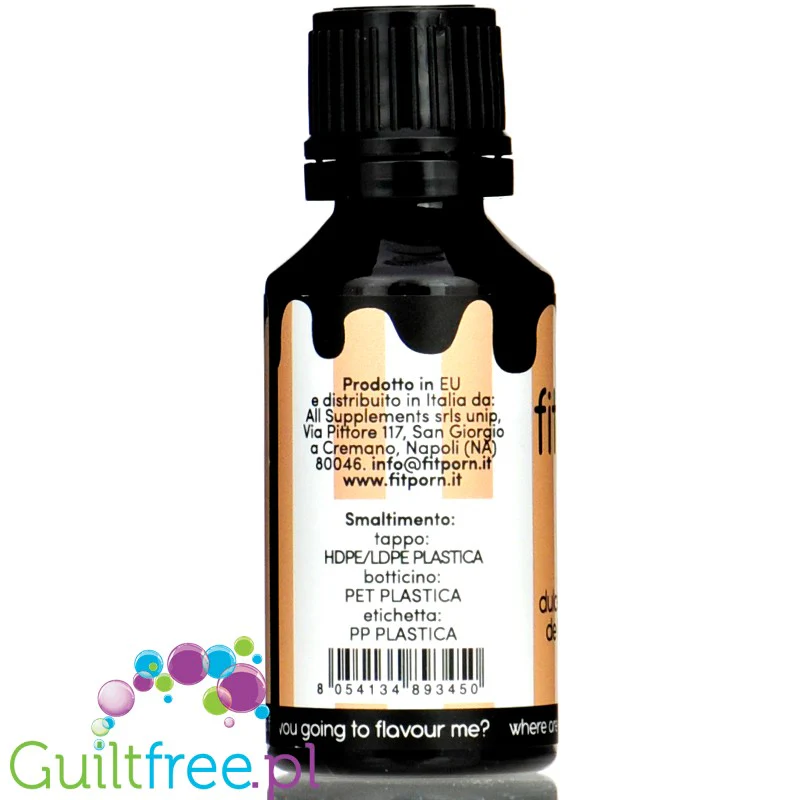 FitPrn Drip Zero Flavdrops Dulce de Leche - słodzone krople smakowe, Kajmak - Image 2