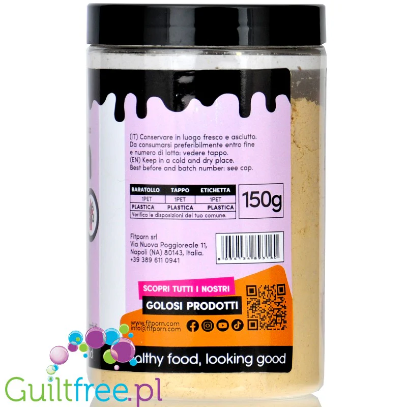 FitPrn Peanut Butter Powder 150g - odtłuszczone masło orzechowe w proszku 50% białka - Image 2