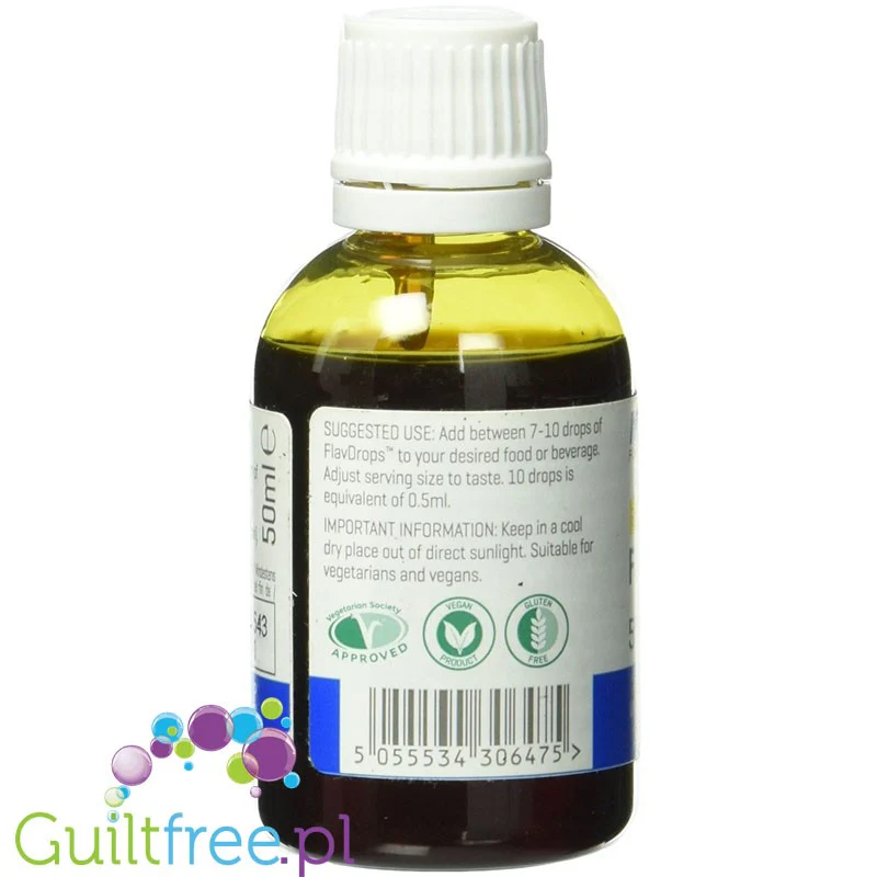 MyProtein FlavDrops Banana 50ml - aromat spożywczy Banan - Image 3
