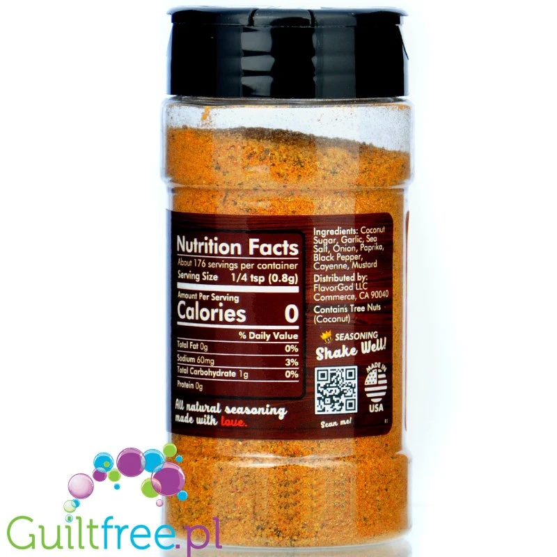 Flavor God Original BBQ Rub - naturalna posypka do panierowania mięs i przyprawa do gotowych potraw - Image 3