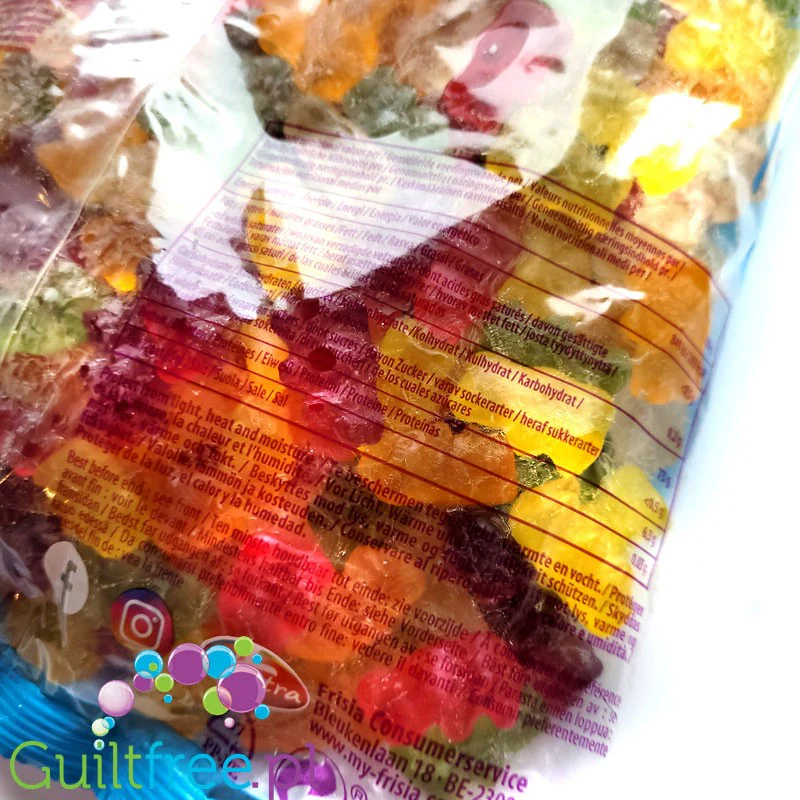 Frisia Bears sugarfree 1,5KG - żelki misie bez cukru, gigapaka XXL - Image 2