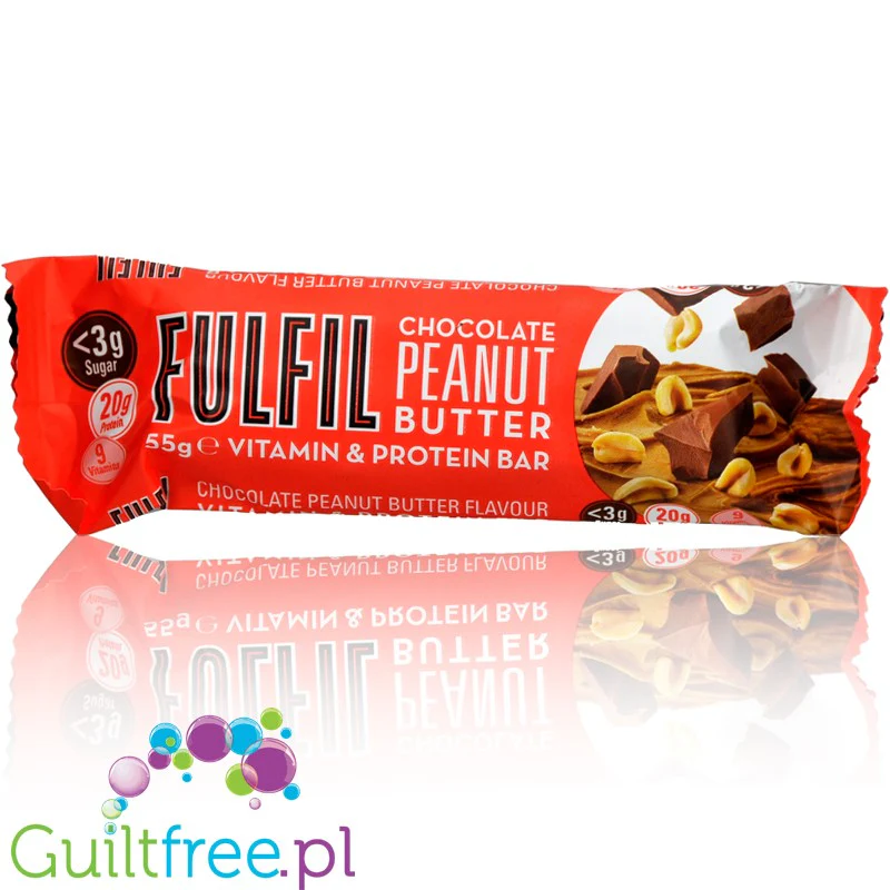 Fulfil Chocolate & Peanut Butter - baton białkowy z witaminami dla sportowców