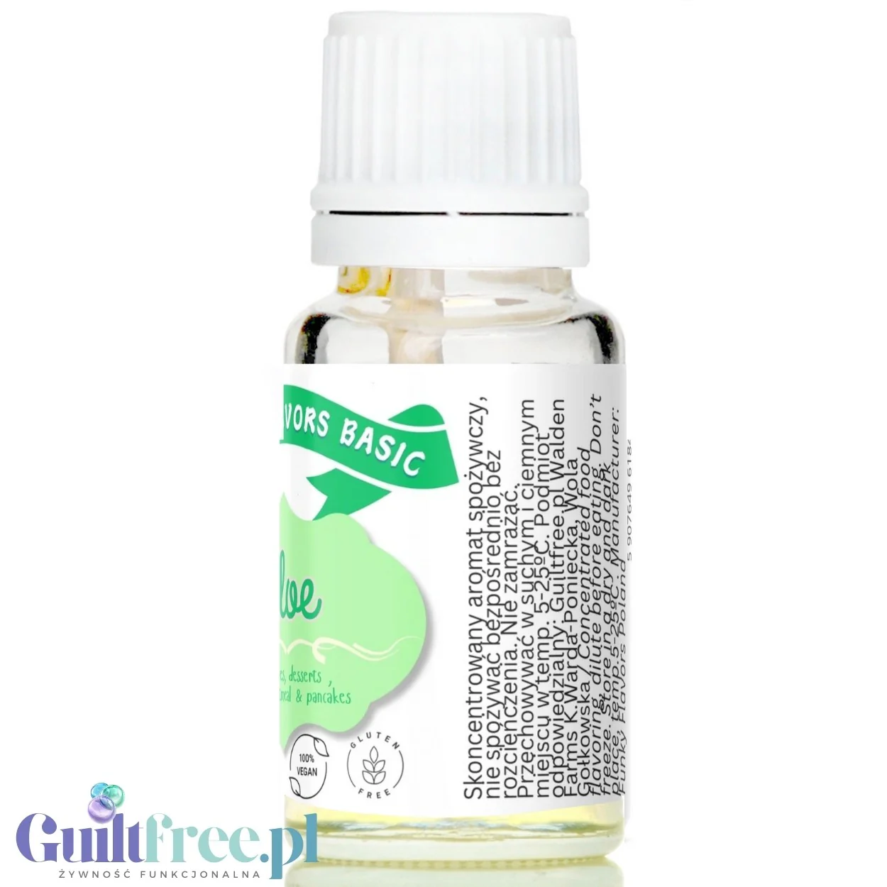 Funky Flavors Basic Aloe 10ml - aloesowe kropelki aromatyczne do potraw, bez cukru, kalorii i słodzików - Image 4