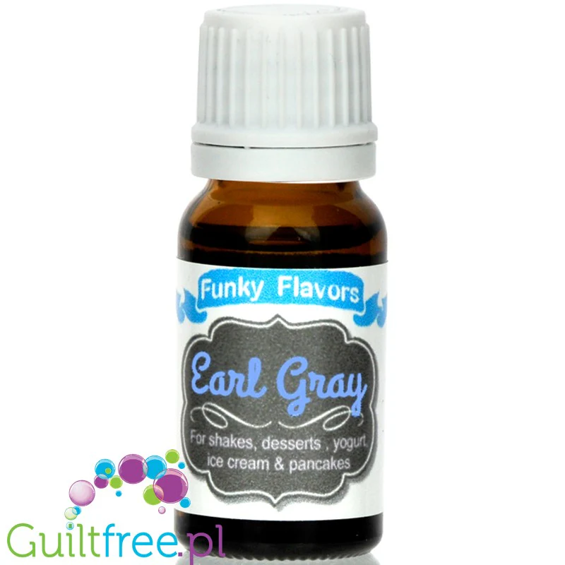 Funky Flavors Basic Earl Gray 10ml - płynny aromat w kropelkach, bez cukru, tłuszczu i kalorii - Image 2