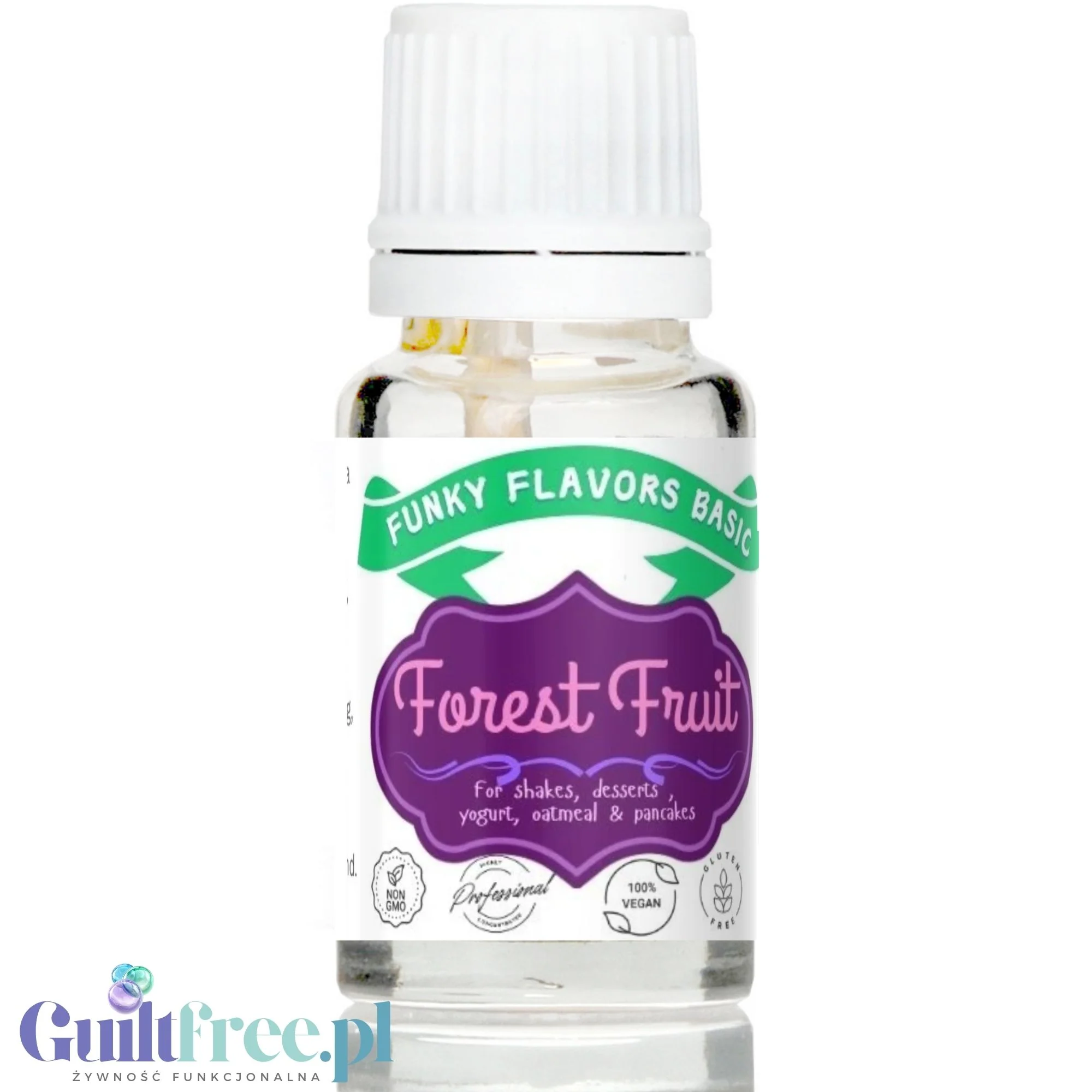 Funky Flavors Basic Forest Fruit 10ml - aromat owoców leśnych bez cukru i bez tłuszczu