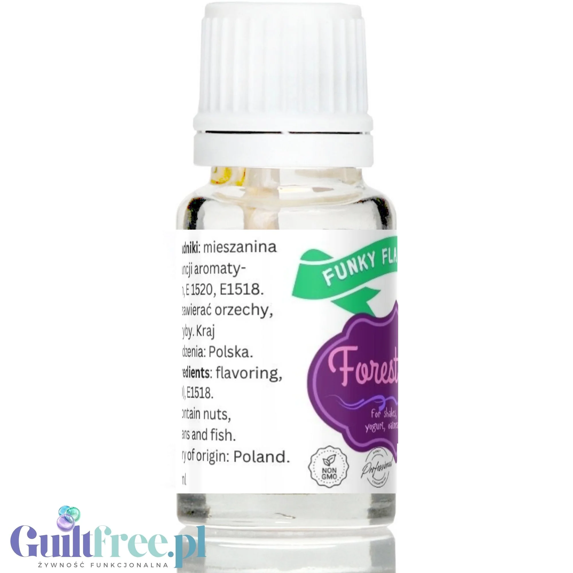 Funky Flavors Basic Forest Fruit 10ml - aromat owoców leśnych bez cukru i bez tłuszczu - Image 2