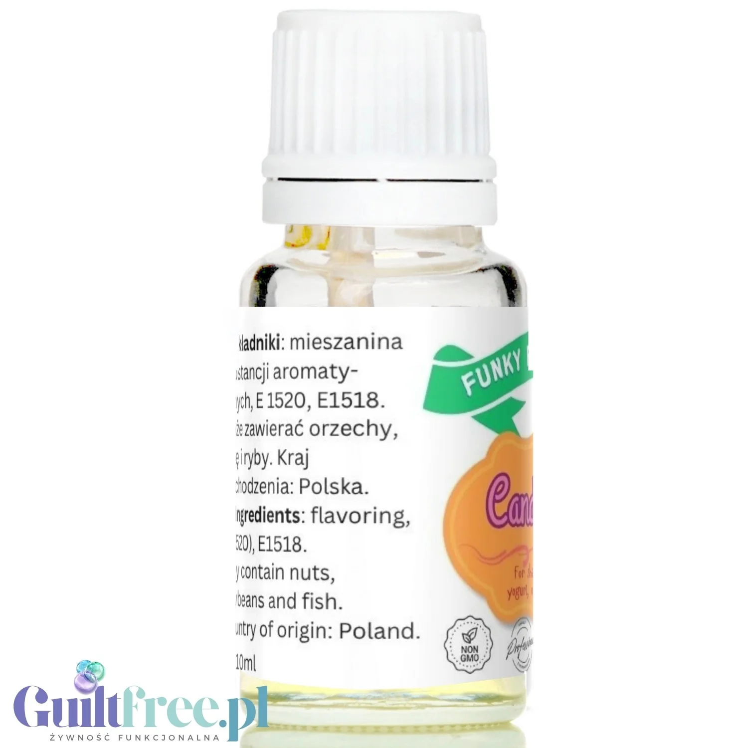 Funky Flavors Basic Fruit Candy 10ml - Landrynka - Aromat Bez Cukru & Bez Tłuszczu - Image 3