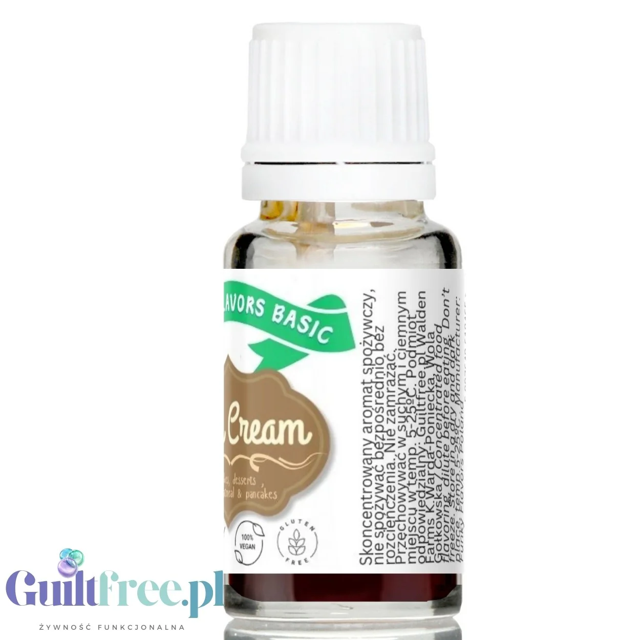 Funky Flavors Basic Irish Cream 10ml - kropelki aromatyzujące bez cukru, słodzików i kalorii - Image 4