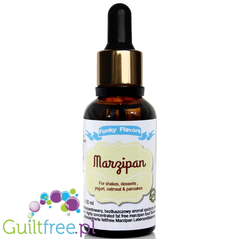 Funky Flavors Basic Marzipan 30ml - marcepanowe kropelki aromatyczne bez cukru, słodzików i kalorii - Image 3