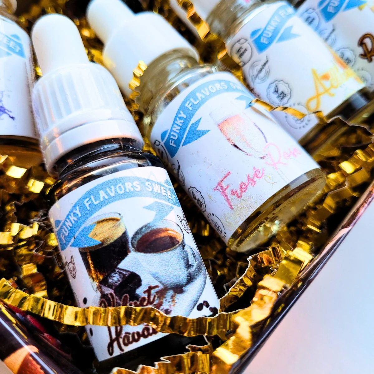 Funky Flavors Sweet 6 x 10ml, Set Testerski Dozwolone od lat 18stu - Image 5