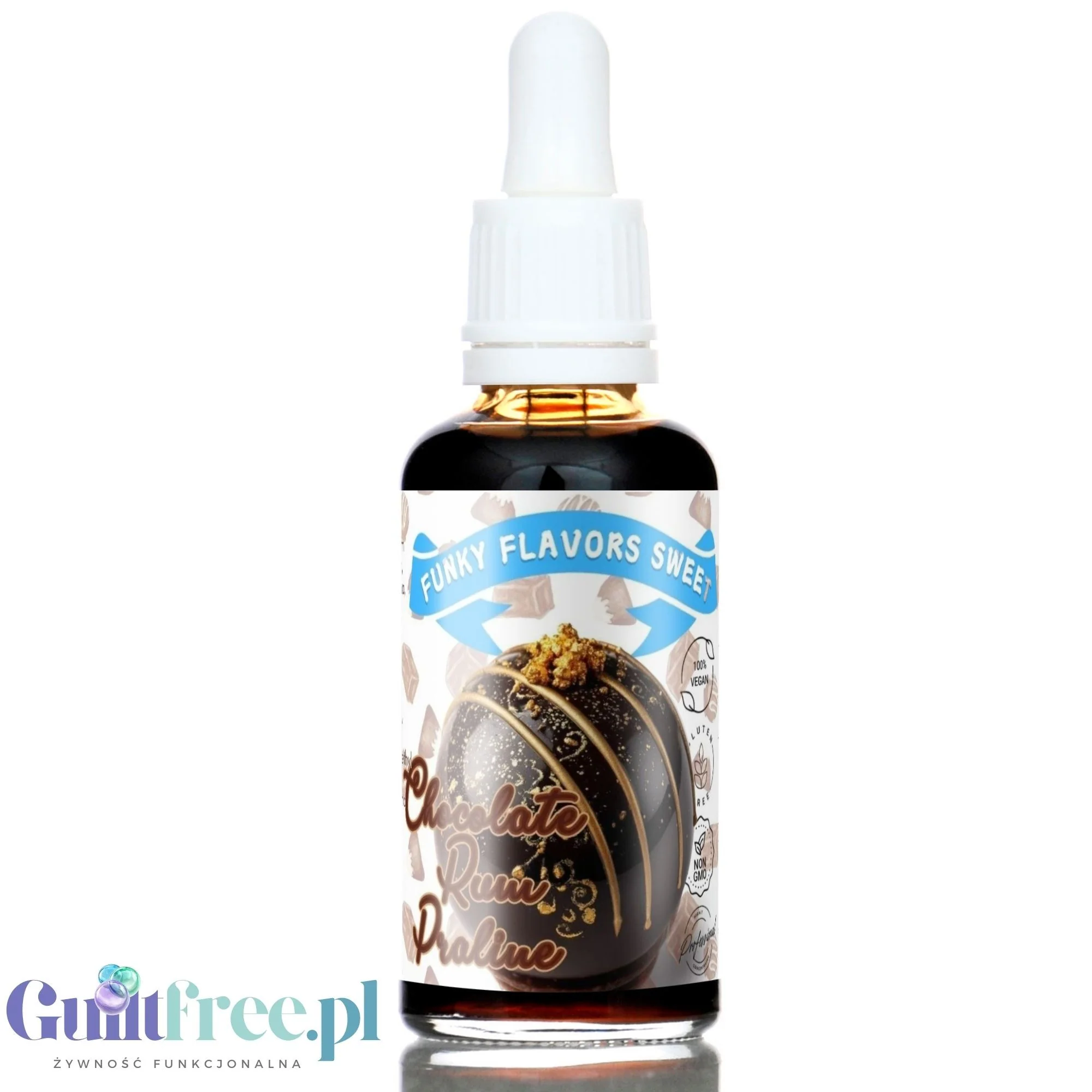 Funky Flavors Sweet Chocolate Rum Praline - słodzony aromat czekoladowo-rumowy