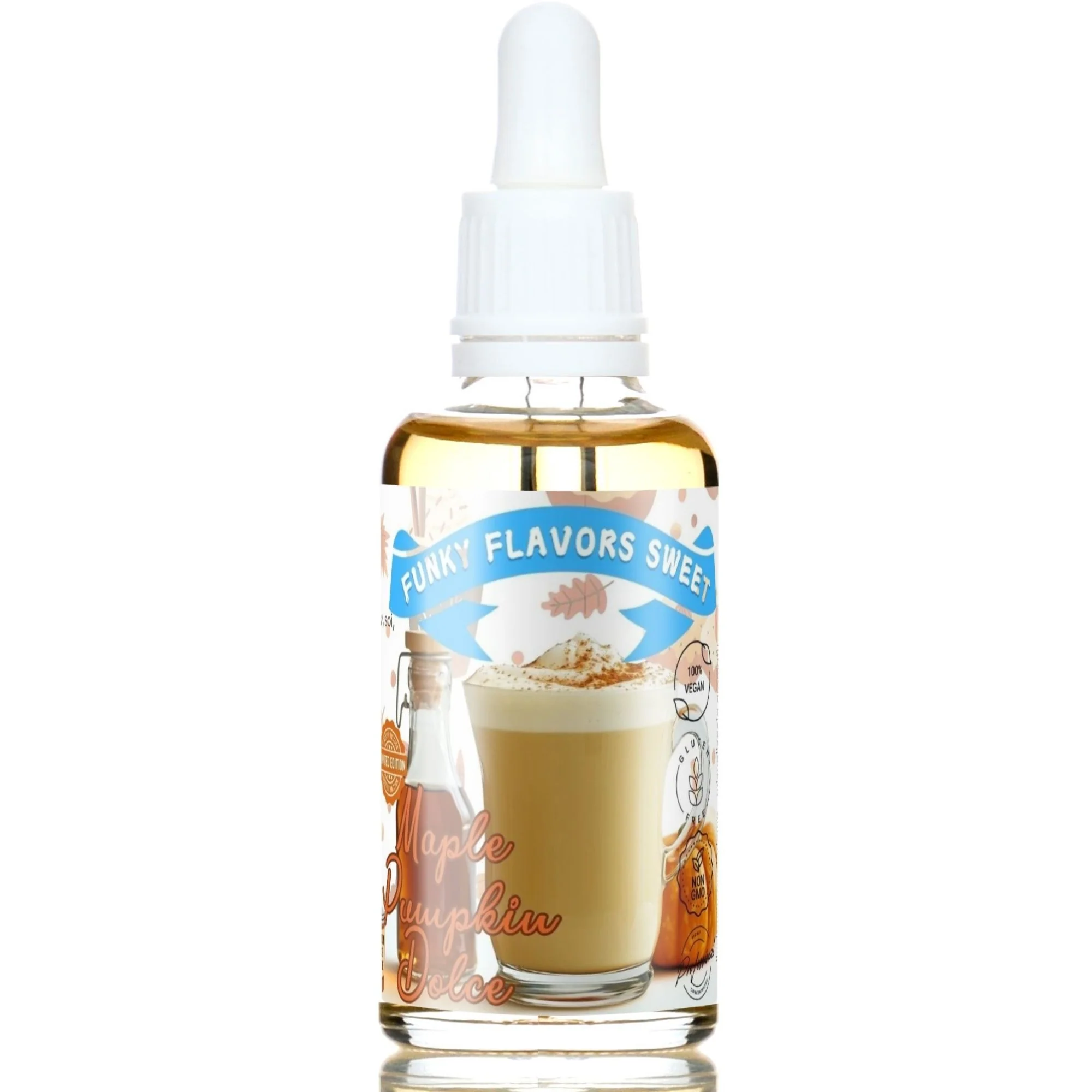 Funky Flavors Sweet Maple Pumpkin Dolce - aromat dyniowego latte z syropem klonowym bez cukru i kalorii