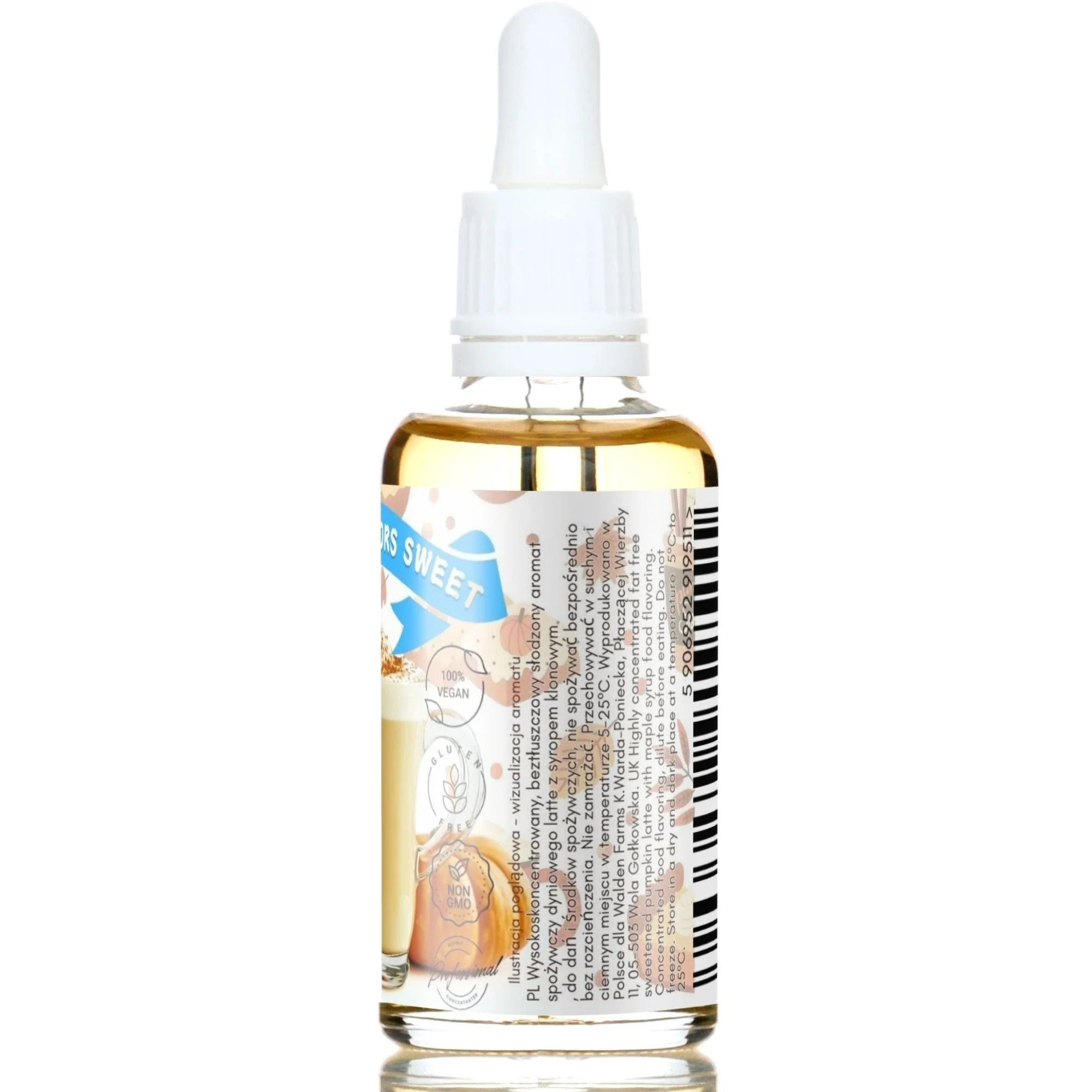 Funky Flavors Sweet Maple Pumpkin Dolce - aromat dyniowego latte z syropem klonowym bez cukru i kalorii - Image 4