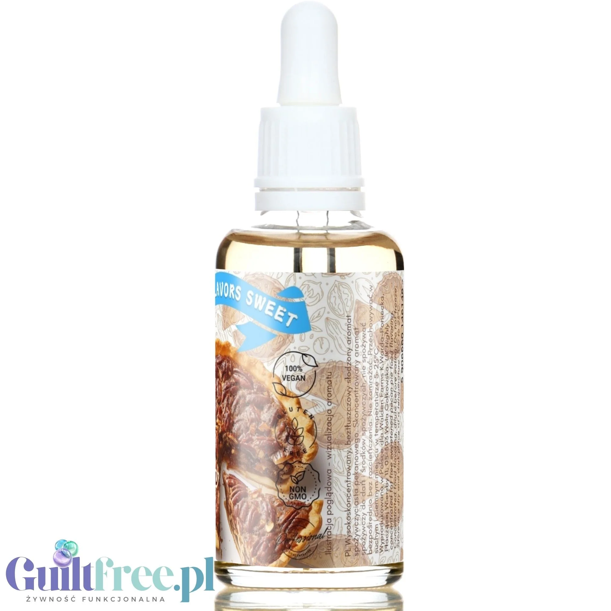 Funky Flavors Sweet Pecan Pie - słodkie kropelki aromatyczne bez cukru i kalorii - Image 3