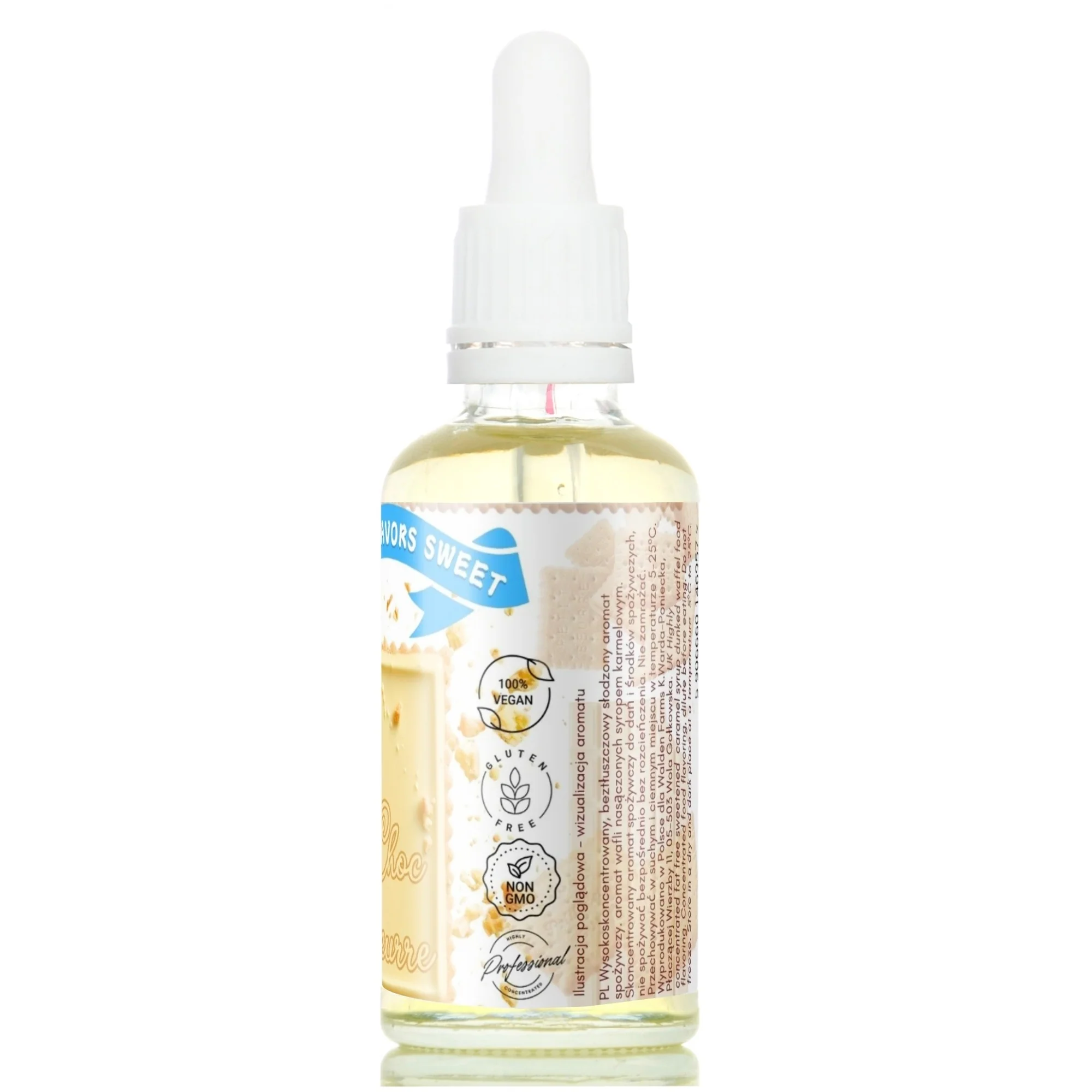 Funky Flavors Sweet White Choc Petit Beurre - słodzony skoncentrowany aromat maślanych herbatników w białej czekoladzie - Image 3