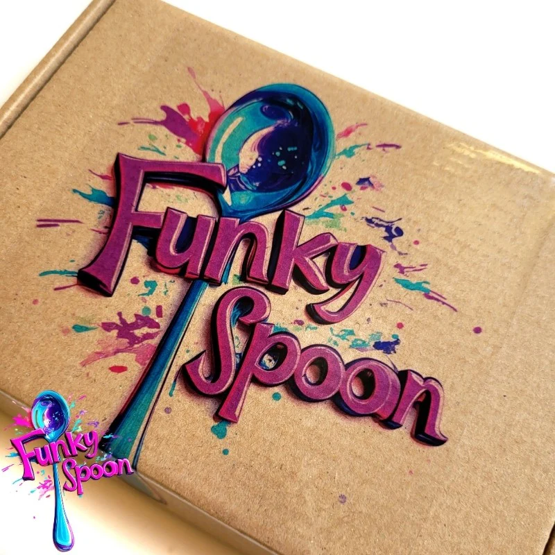 Funky Spoon grawerowana łyżka z afirmacją, Tęcza 17cm, Spoon up Some Fun - Image 7